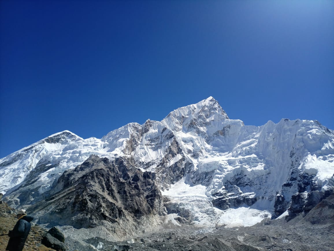 mountain view from khumbhu