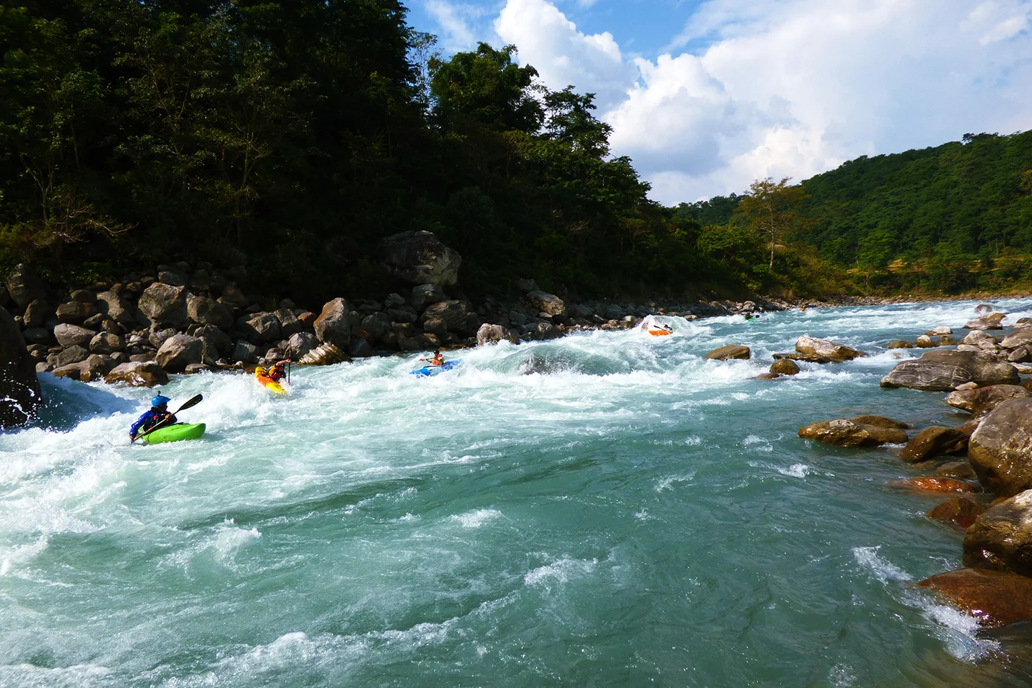 Kayaking