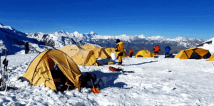 High Camp of Island peak